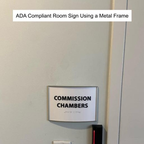 N. ADA Signs